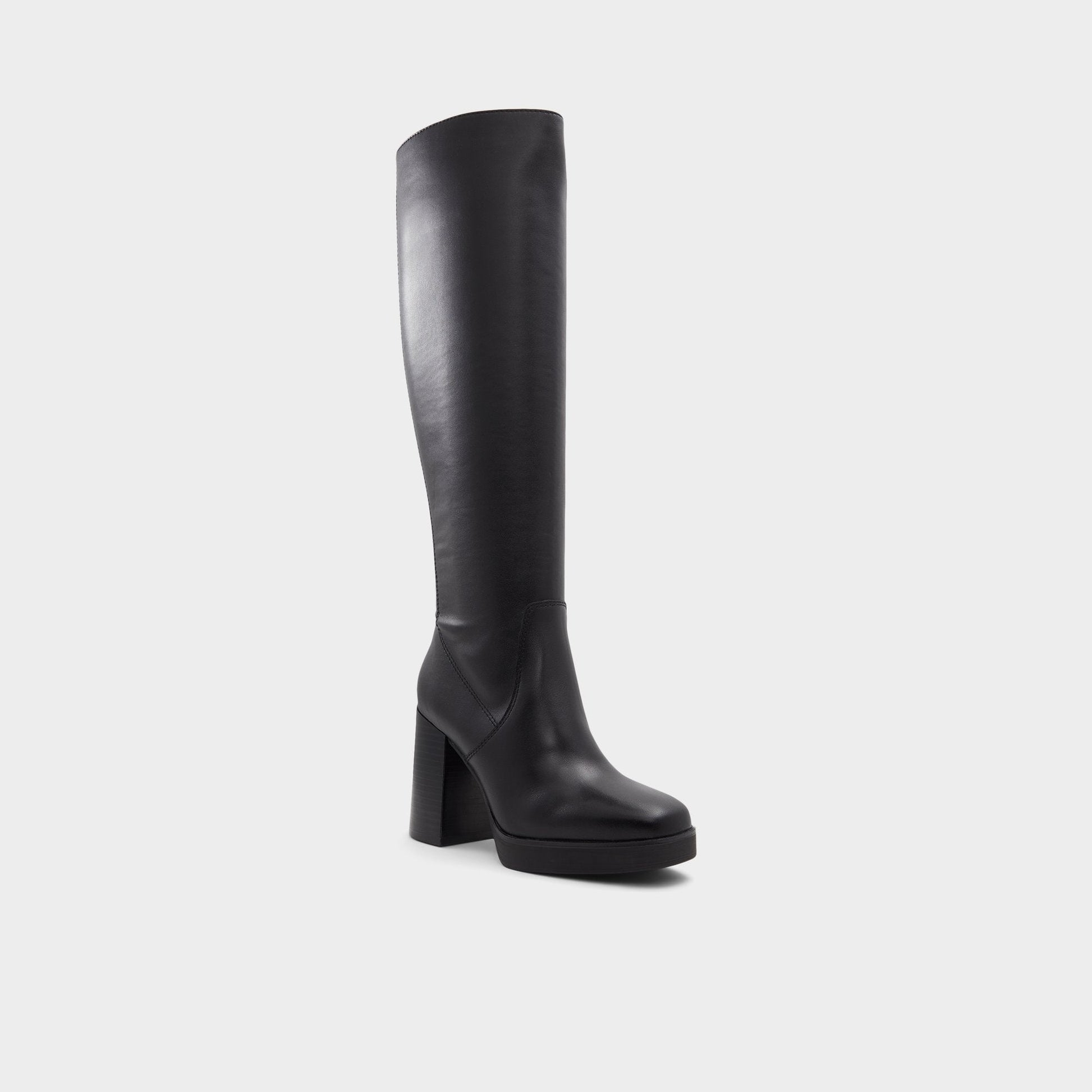 Equine Black Women's Tall Boots - Knee-high boot, Black - Black