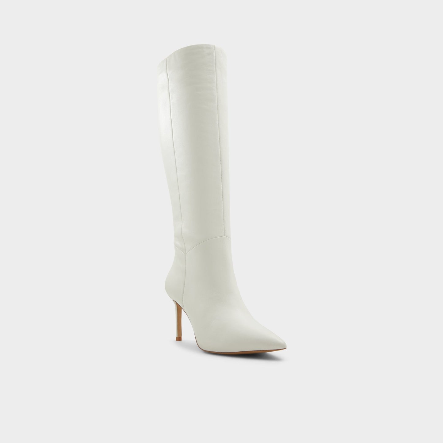 Laroche-wc White/Bone Women's Tall Boots - Knee-high boot, Stiletto heel - White/Bone