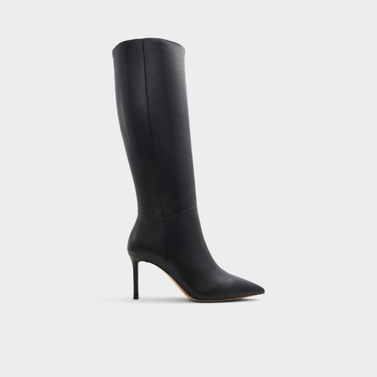 Laroche Black Women's Tall Boots - Knee-high boot, Black - Black
