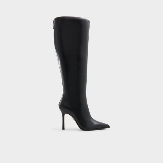 Maybellie-wc Black Women's Tall Boots - Knee-high boot, Black - Black