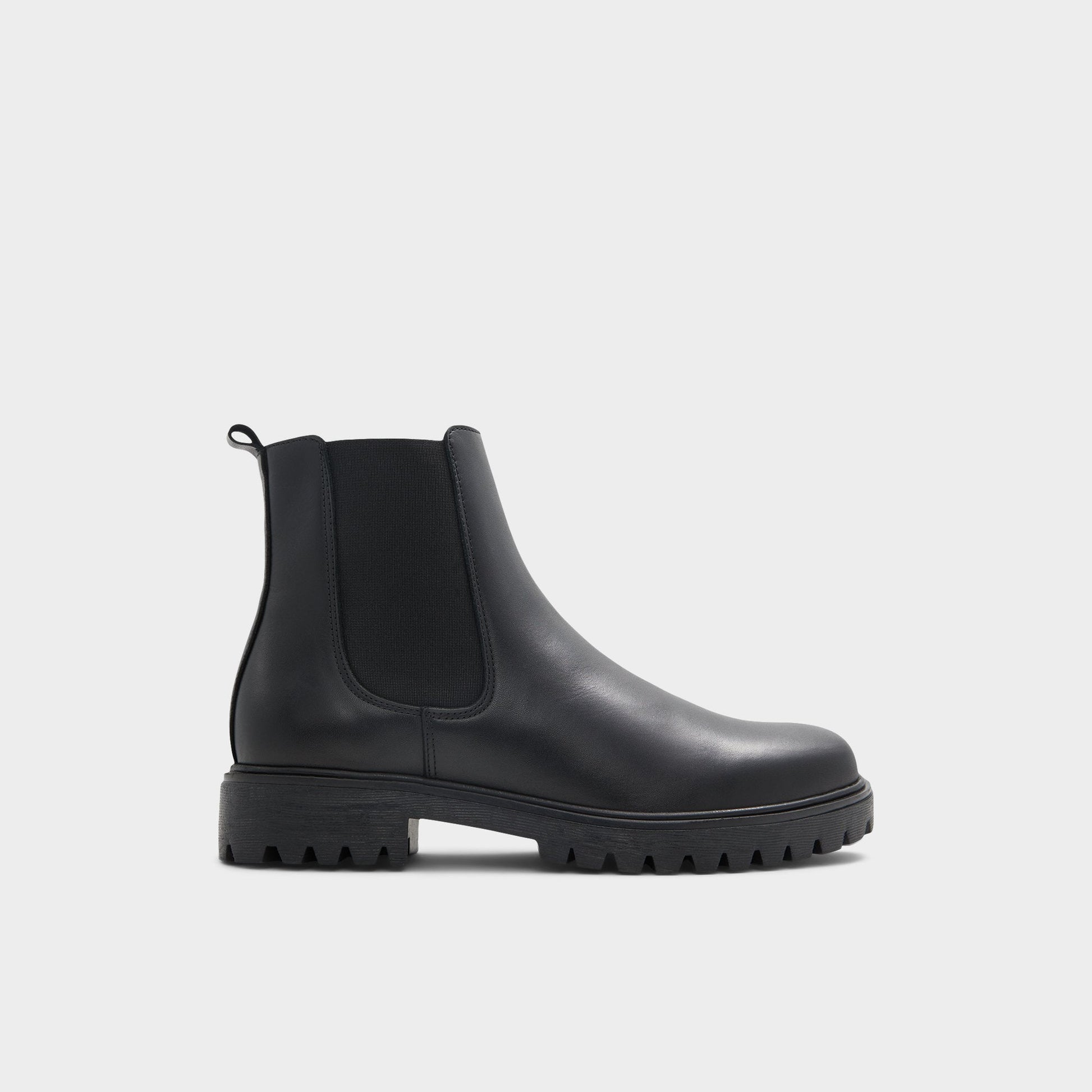 Adalitlan Black Women's Casual boots - Chelsea boot, Lug sole - Black