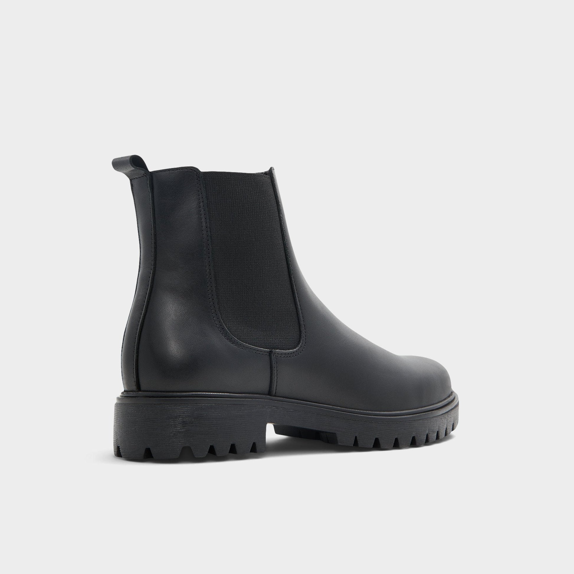 Adalitlan Black Women's Casual boots - Chelsea boot, Lug sole - Black