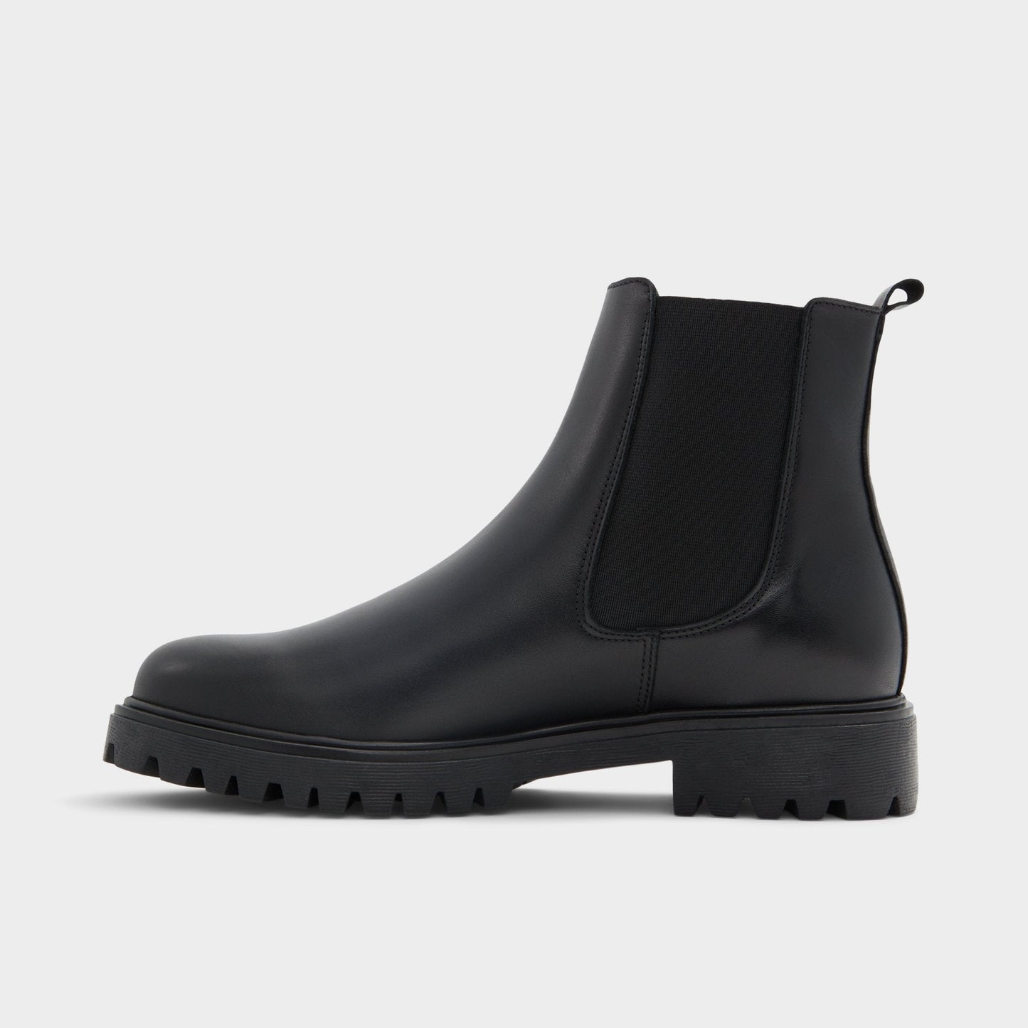 Adalitlan Black Women's Casual boots - Chelsea boot, Lug sole - Black