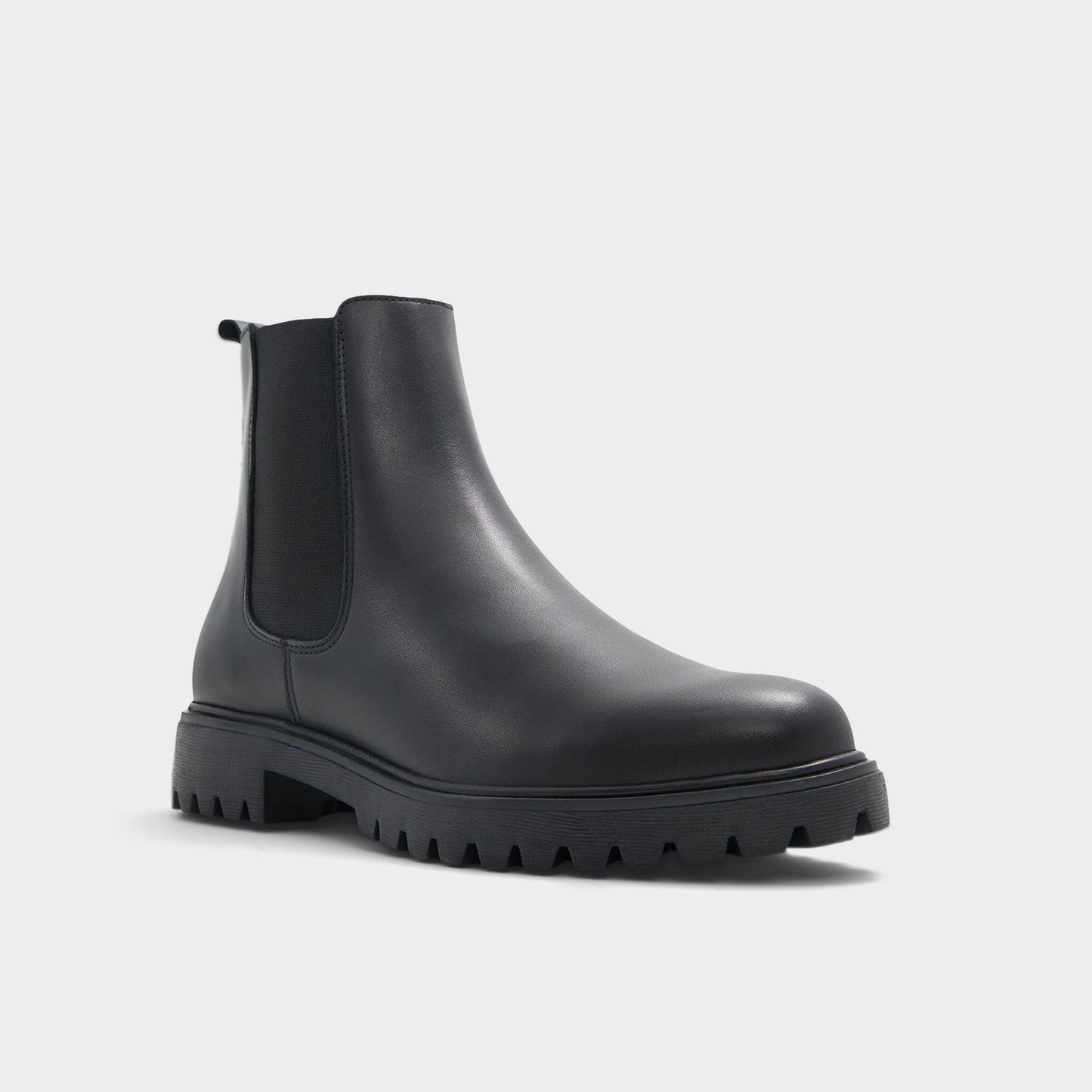 Adalitlan Black Women's Casual boots - Chelsea boot, Lug sole - Black