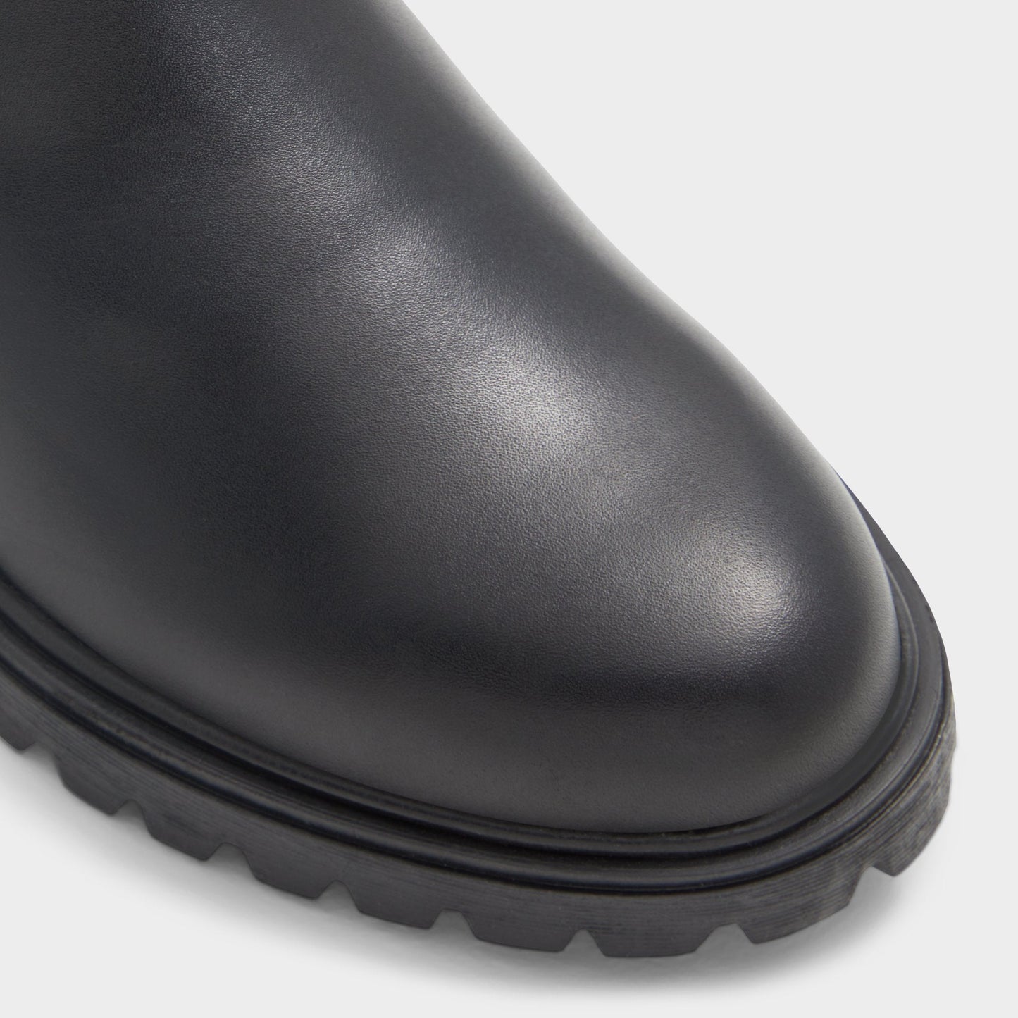 Adalitlan Black Women's Casual boots - Chelsea boot, Lug sole - Black