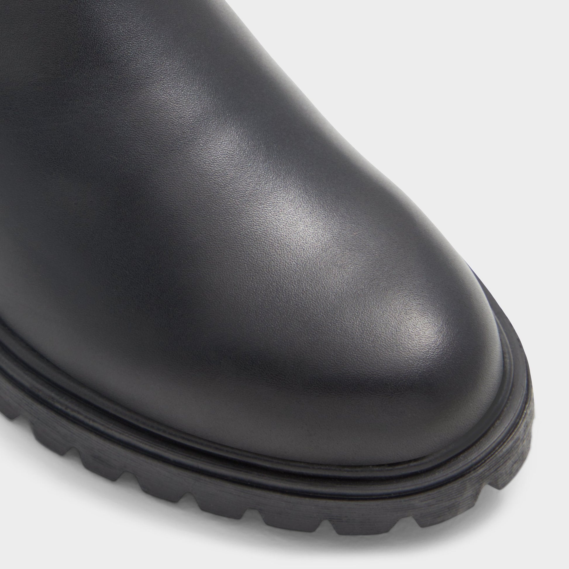 Adalitlan Black Women's Casual boots - Chelsea boot, Lug sole - Black