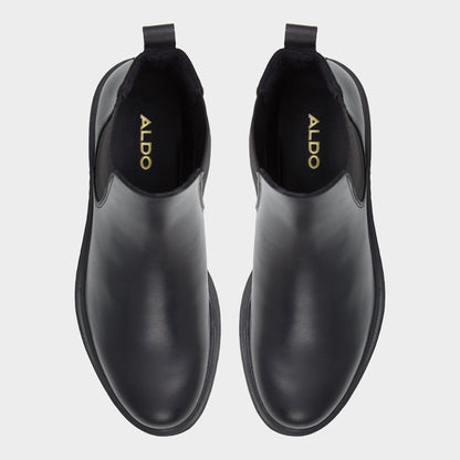 Adalitlan Black Women's Casual boots - Chelsea boot, Lug sole - Black