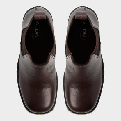 Anneliese in Medium Brown - Chelsea boot, Lug sole - Medium brown