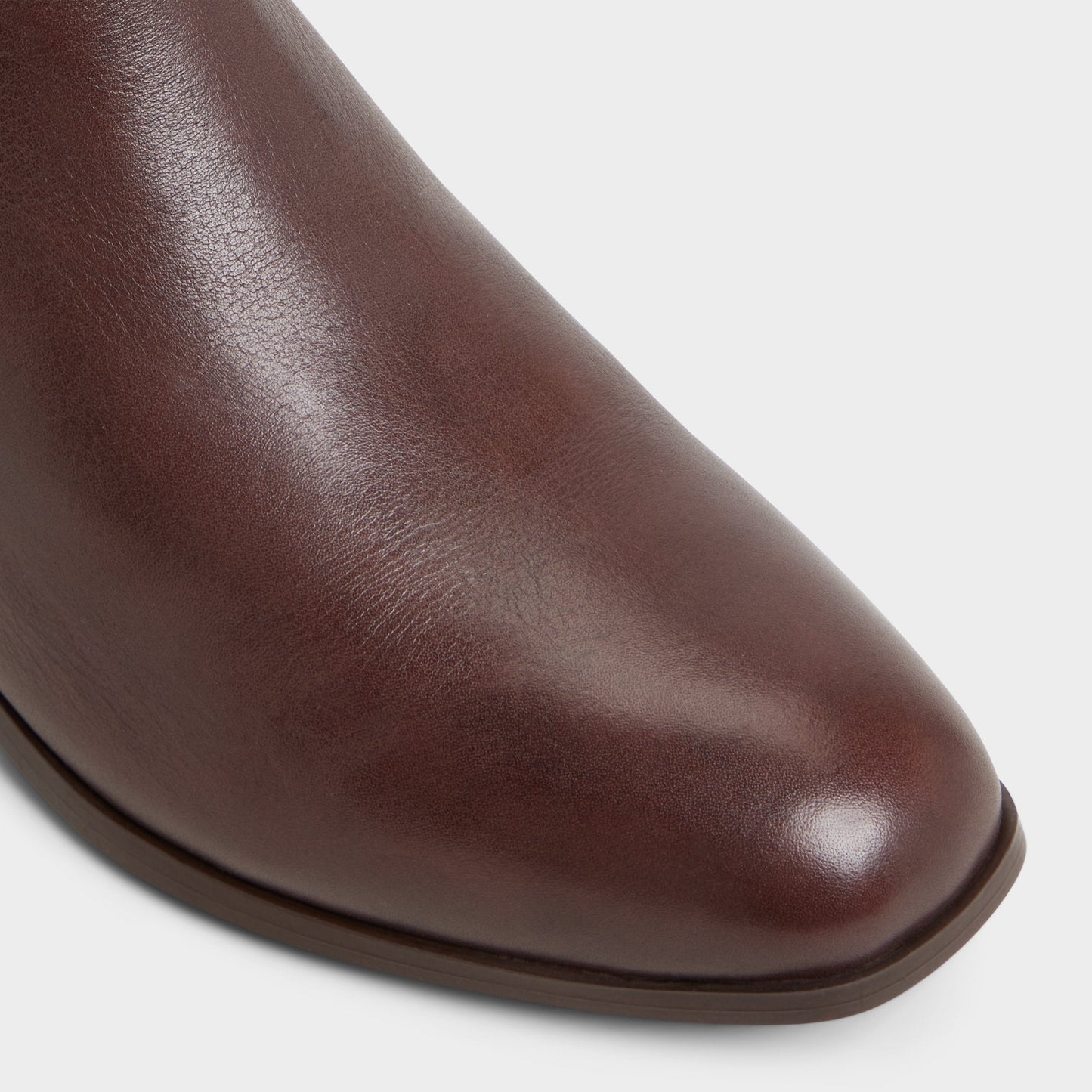 Verity in Dark Brown - Chelsea boot, Block heel - Dark brown