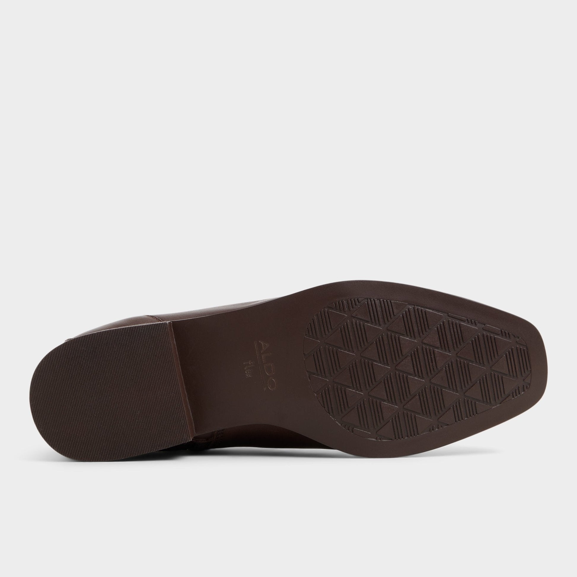 Verity in Dark Brown - Chelsea boot, Block heel - Dark brown