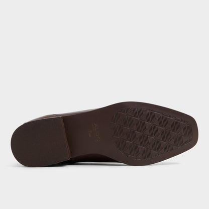 Verity in Dark Brown - Chelsea boot, Block heel - Dark brown