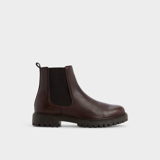 Adalitlan in Medium Brown - Chelsea boot, Lug sole - Medium brown