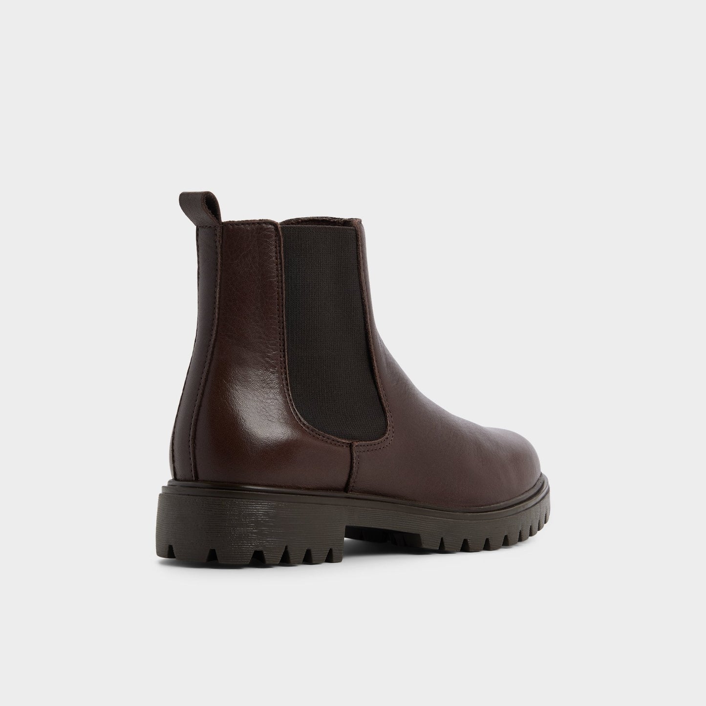 Adalitlan in Medium Brown - Chelsea boot, Lug sole - Medium brown