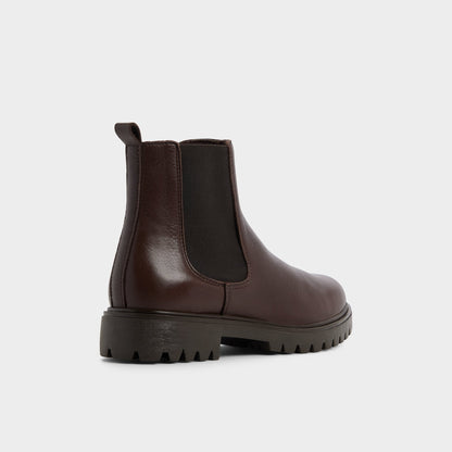 Adalitlan in Medium Brown - Chelsea boot, Lug sole - Medium brown
