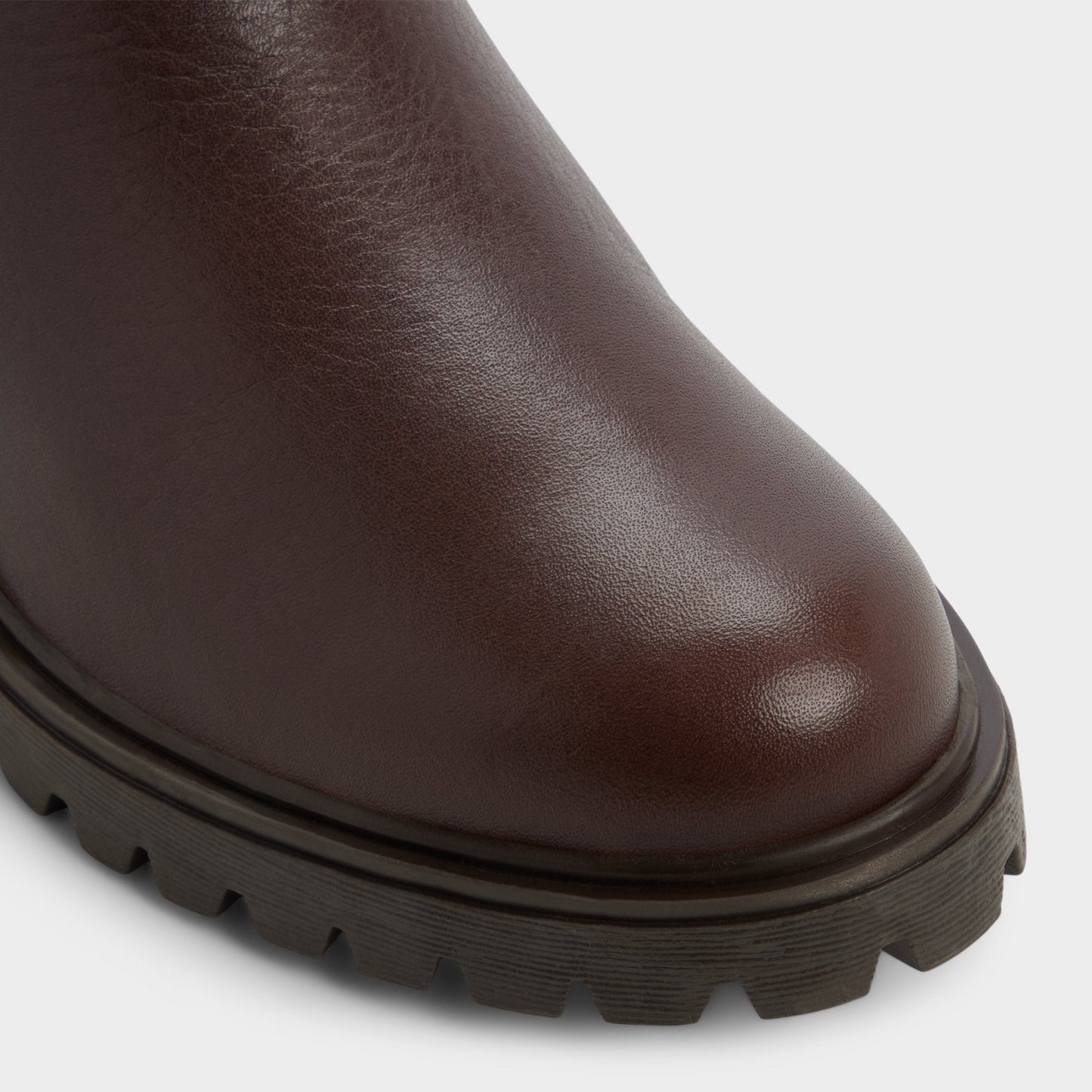 Adalitlan in Medium Brown - Chelsea boot, Lug sole - Medium brown