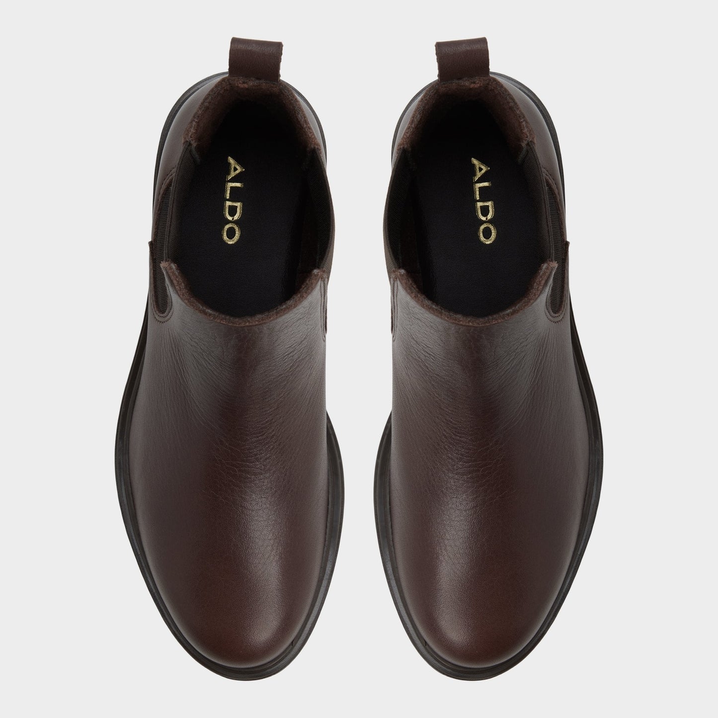 Adalitlan in Medium Brown - Chelsea boot, Lug sole - Medium brown