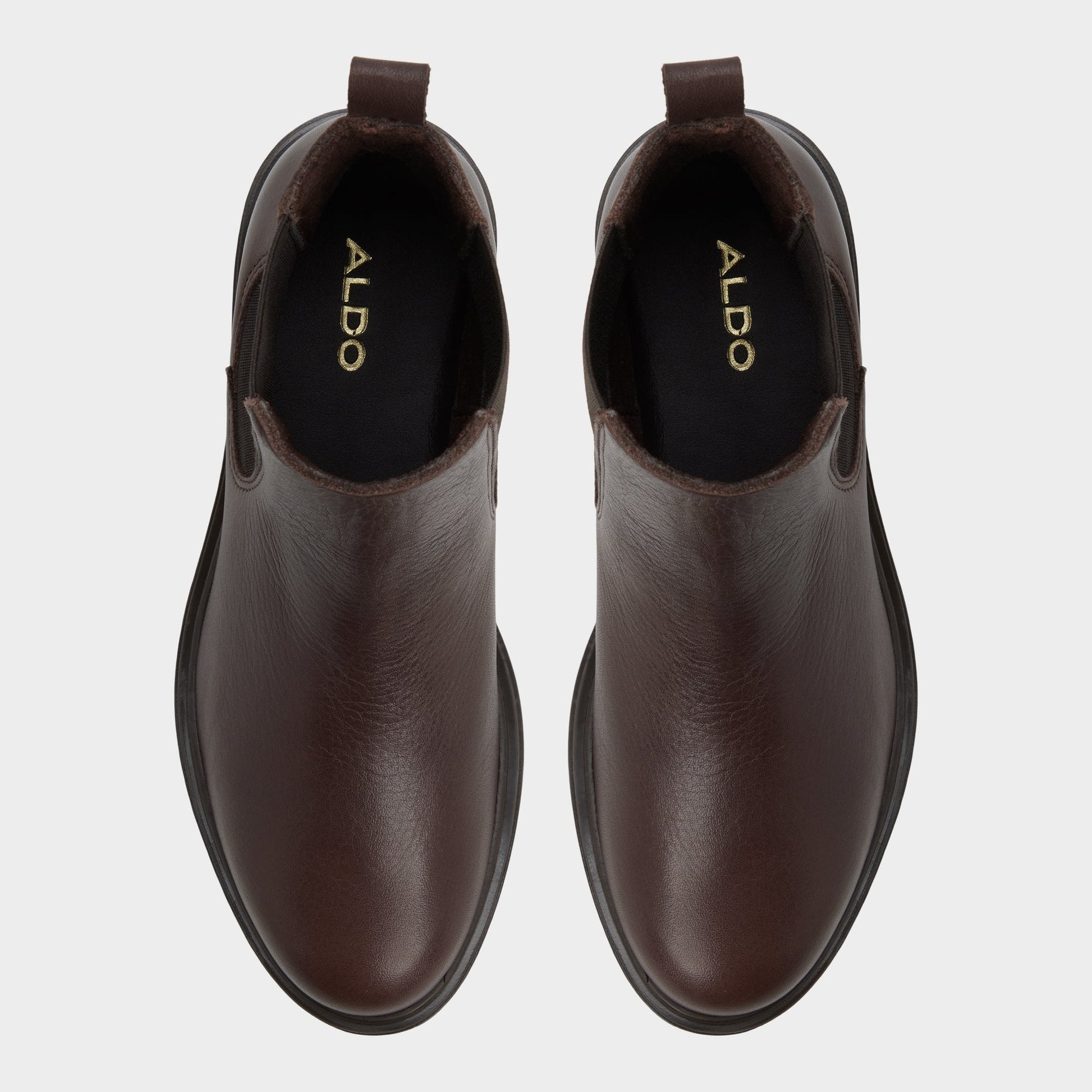 Adalitlan in Medium Brown - Chelsea boot, Lug sole - Medium brown