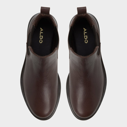 Adalitlan in Medium Brown - Chelsea boot, Lug sole - Medium brown