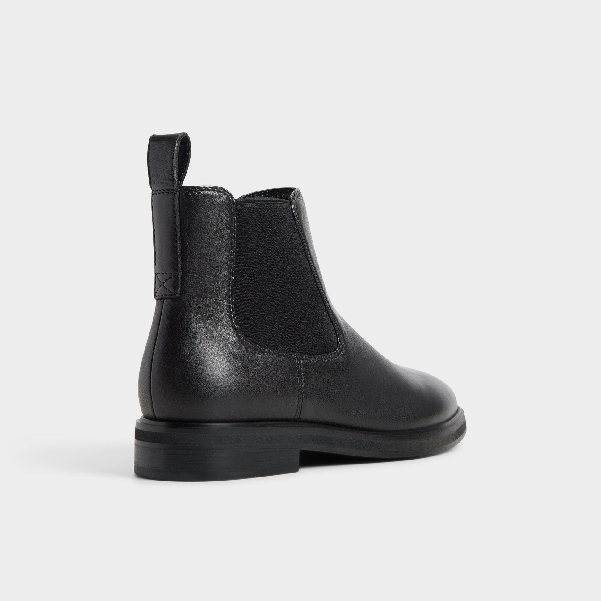 Librah in Black - Chelsea boot, Block heel - Black