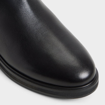 Librah in Black - Chelsea boot, Block heel - Black