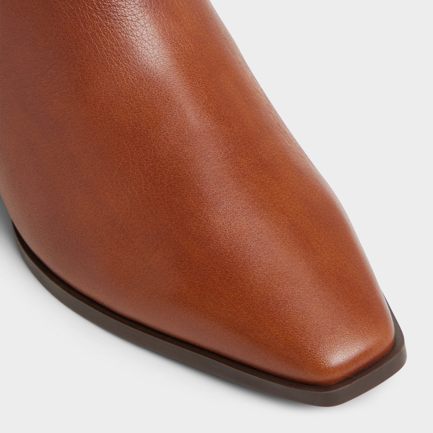 Raneldar in Medium Brown - Chelsea boot, Block heel - Medium brown