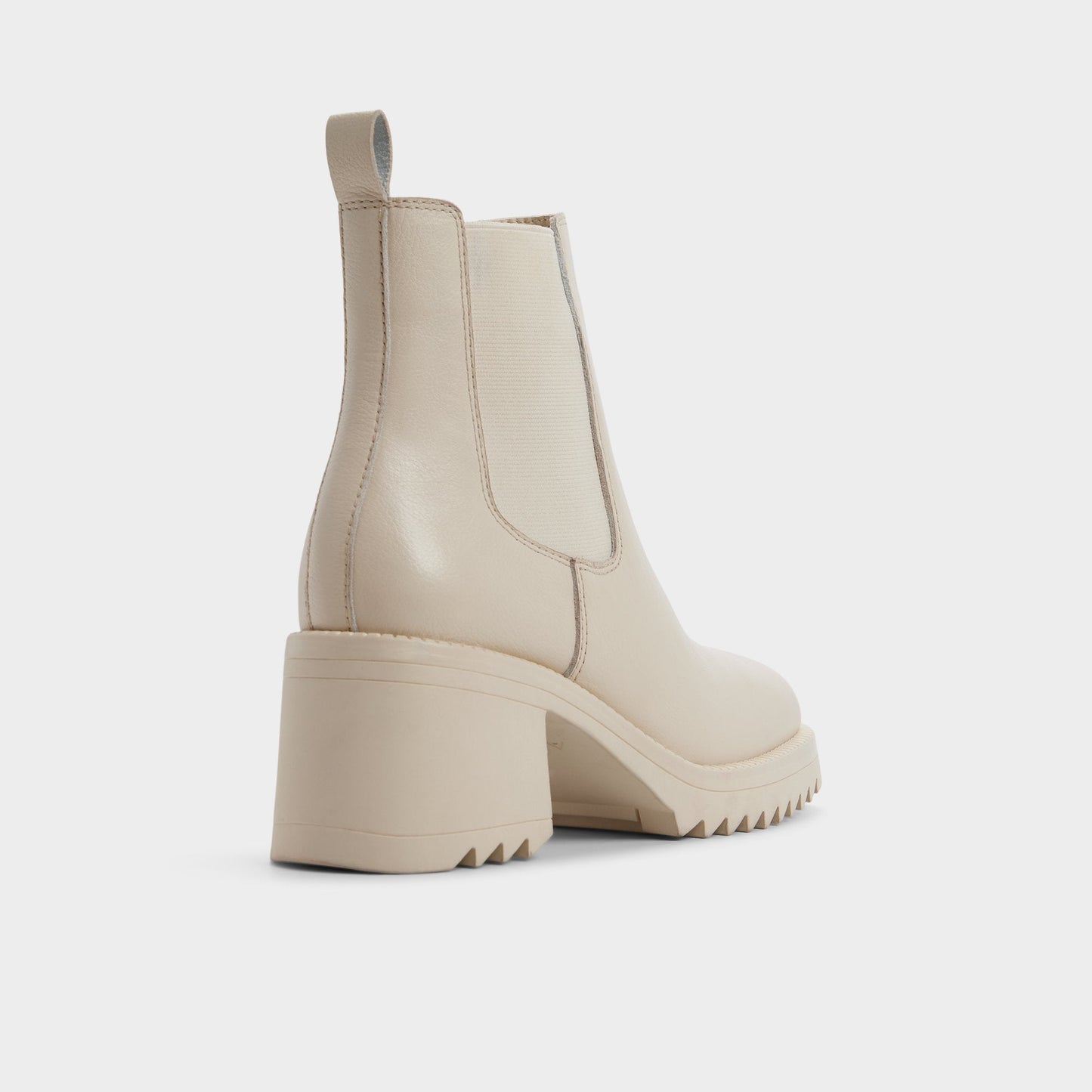 Anneliese in Other White - Chelsea boot, Lug sole - Other white