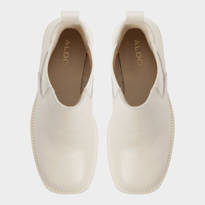 Anneliese in Other White - Chelsea boot, Lug sole - Other white