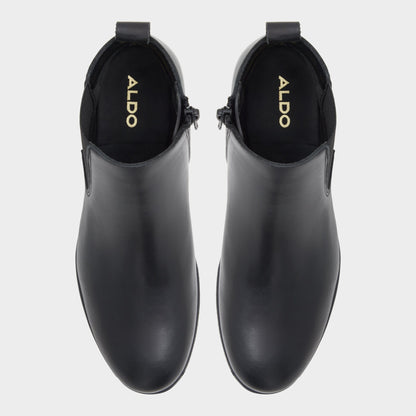 Wicoenia Black Women's Ankle boots - Chelsea boot, Block heel - Black