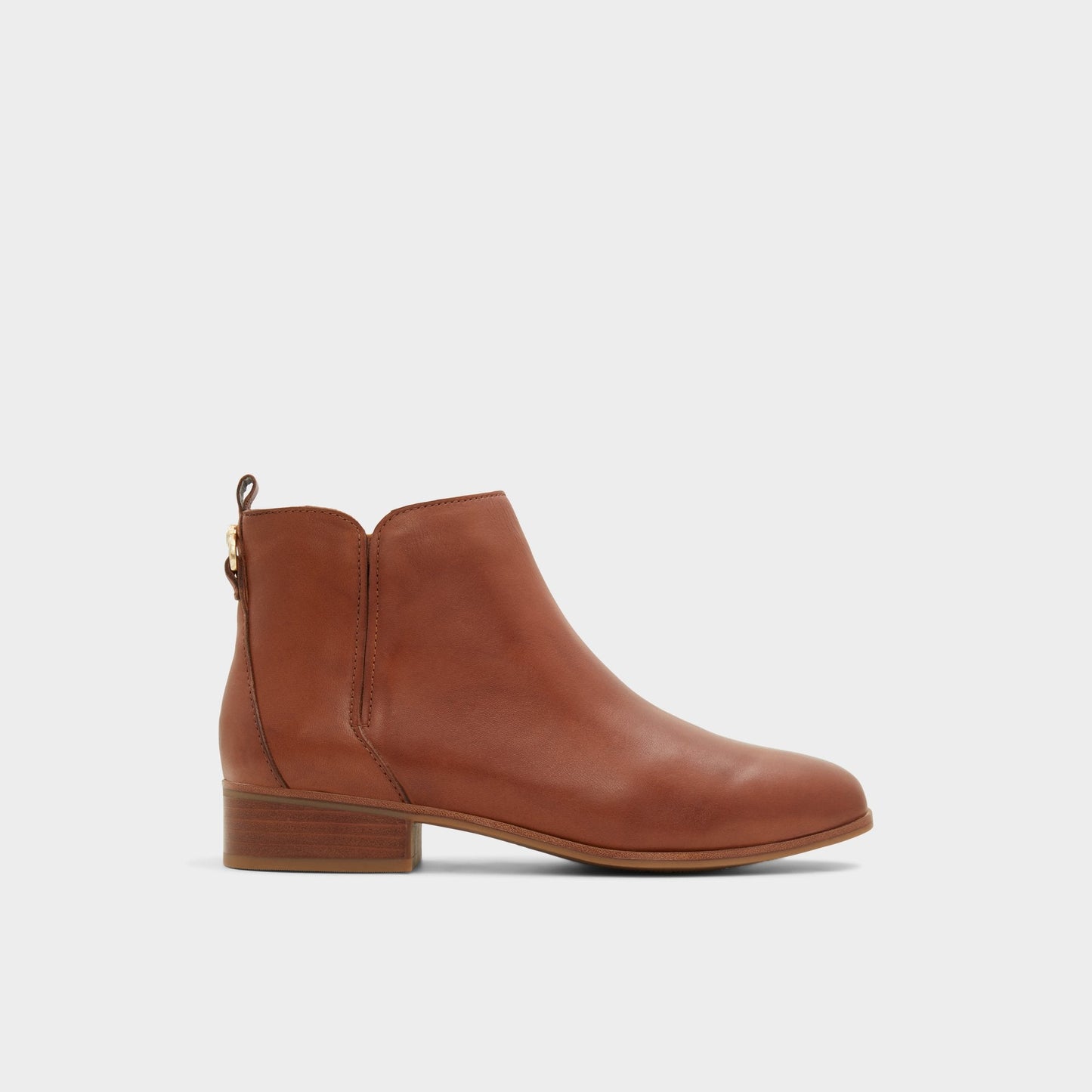 Verity Rust Women's Casual boots - Chelsea boot, Cup sole - Rust