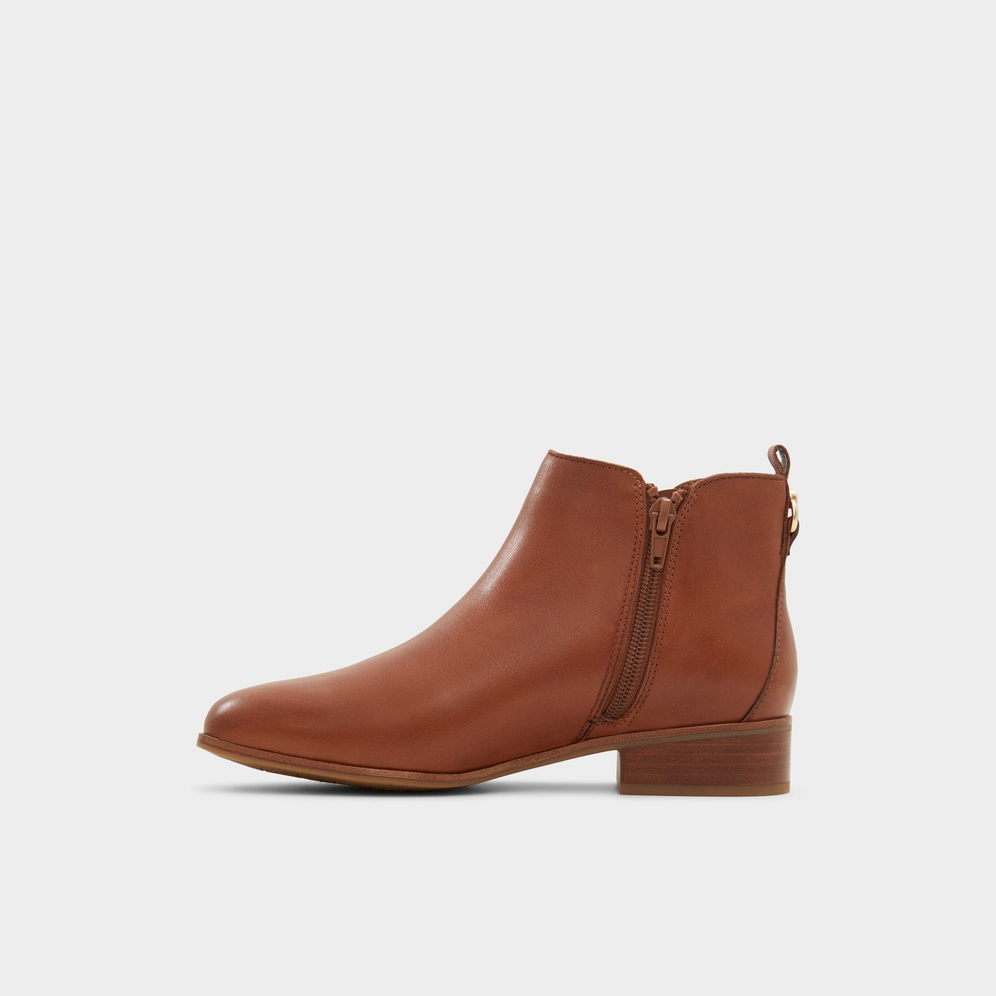 Verity Rust Women's Casual boots - Chelsea boot, Cup sole - Rust