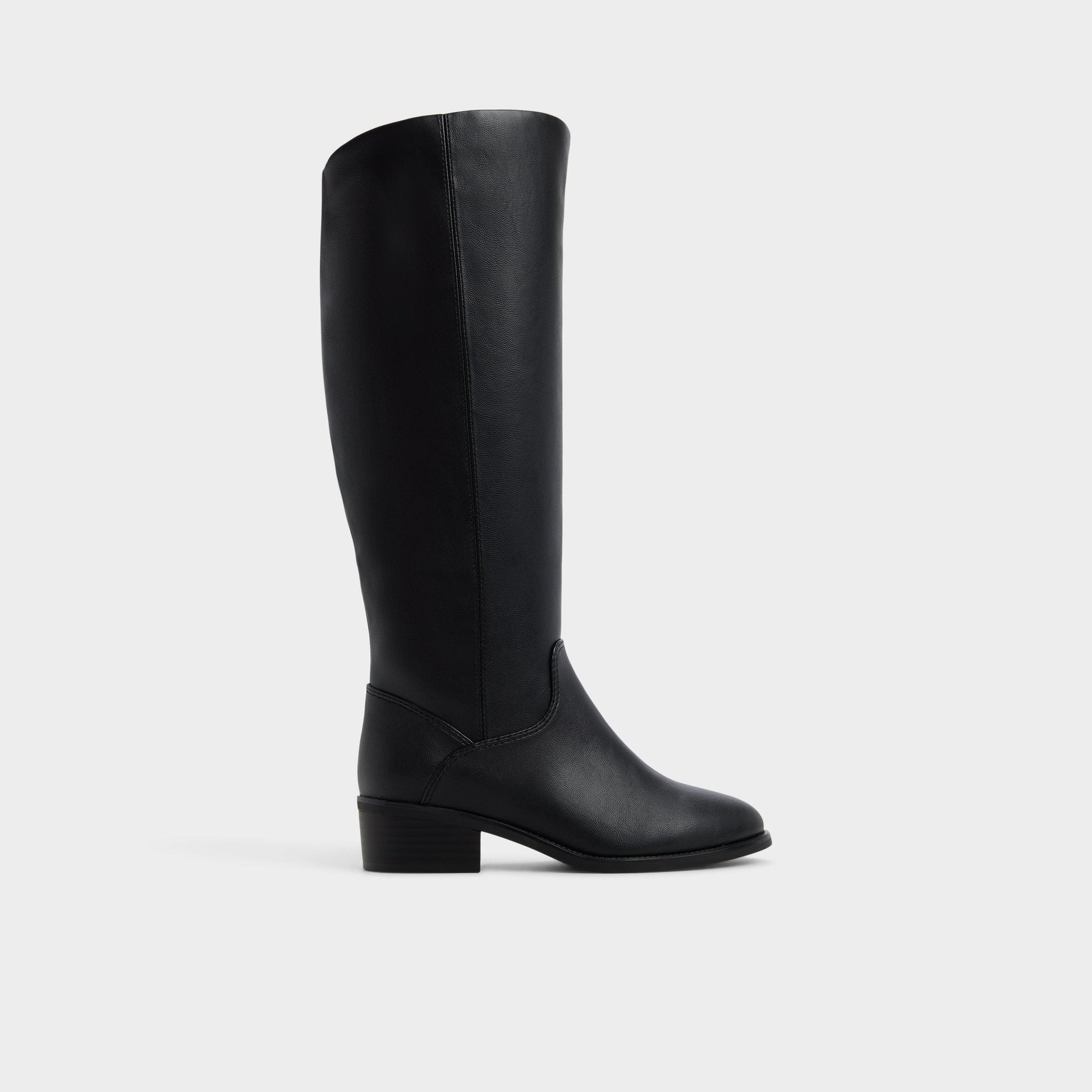 Kaydienh in Wc Black - Knee-high boot, Block heel - Black
