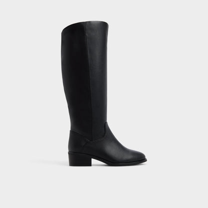 Kaydienh in Wc Black - Knee-high boot, Block heel - Black
