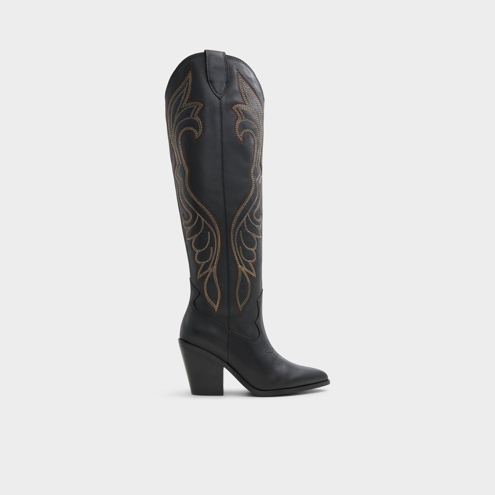 Alamo Other Black Women's Tall Boots - Western boot, Cup sole - Other Black
