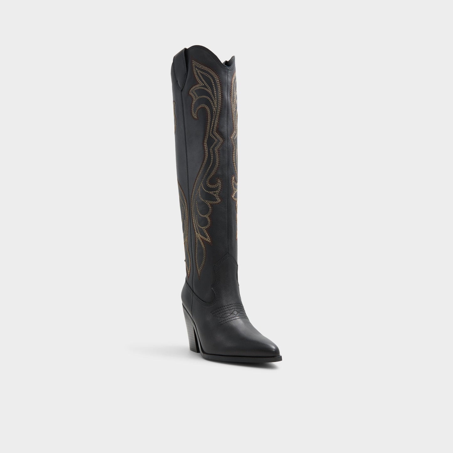Alamo Other Black Women's Tall Boots - Western boot, Cup sole - Other Black