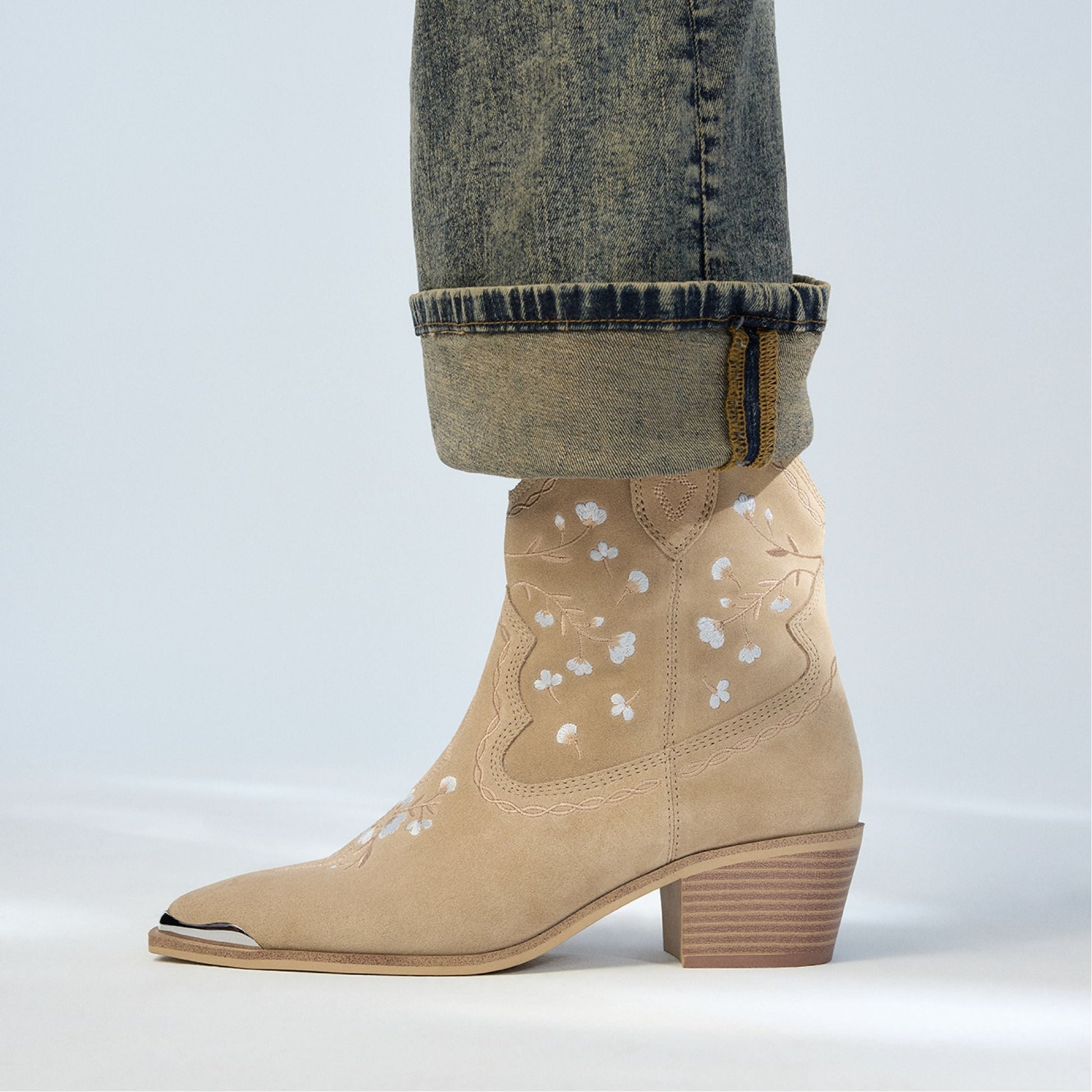 Valley Beige Women's Western - Western boot - Beige