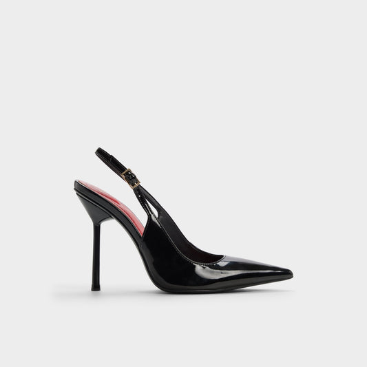 Serrah in Black - Pump, Stiletto heel - Black