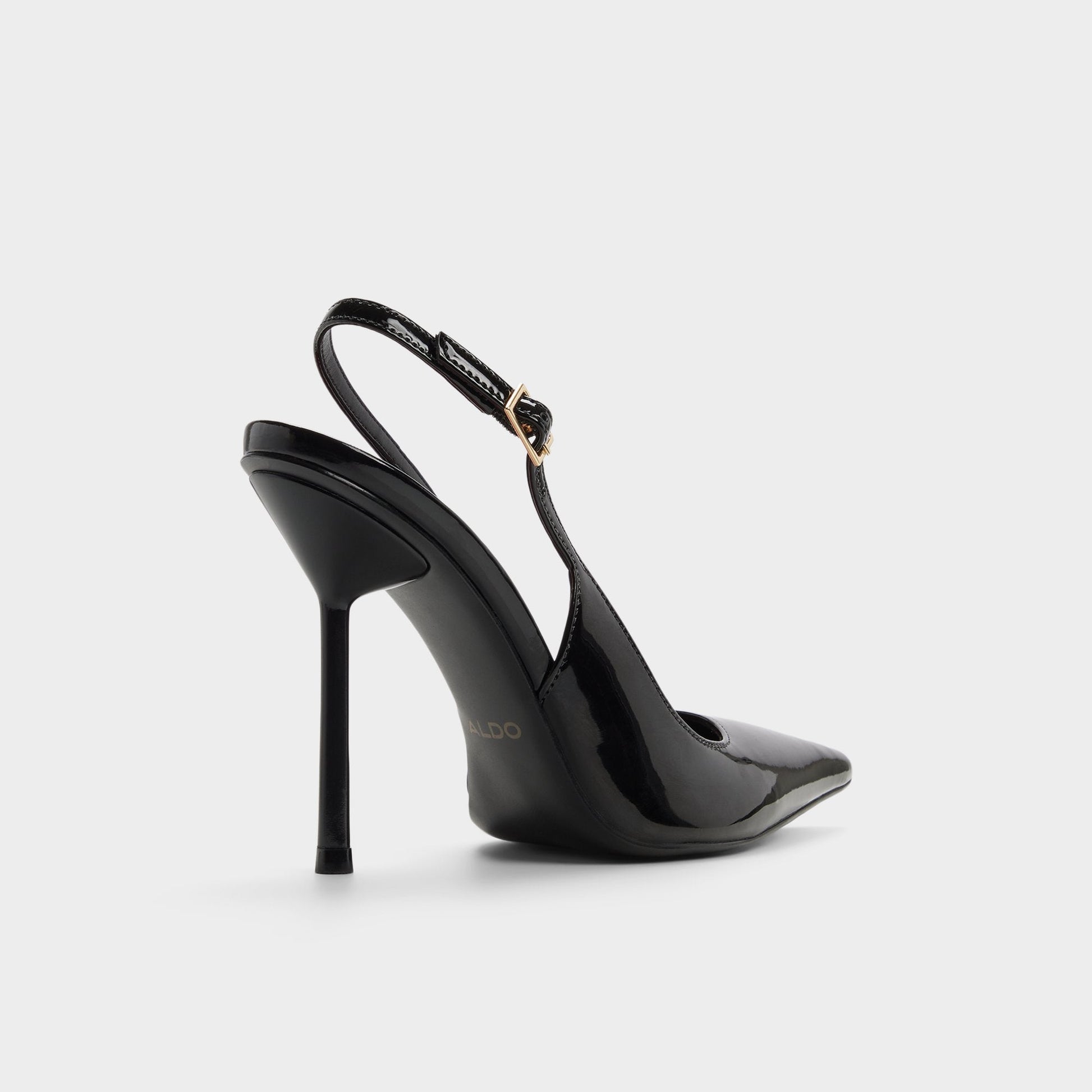Serrah in Black - Pump, Stiletto heel - Black