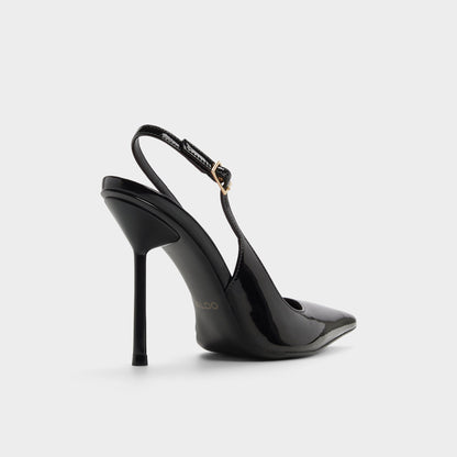 Serrah in Black - Pump, Stiletto heel - Black