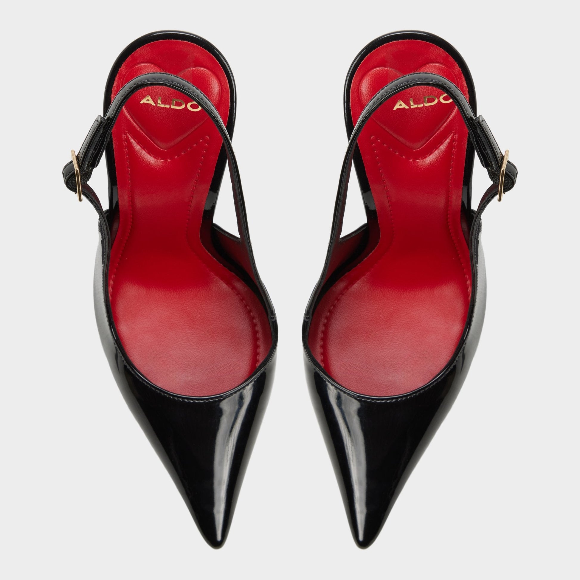 Serrah in Black - Pump, Stiletto heel - Black