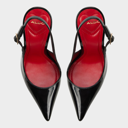 Serrah in Black - Pump, Stiletto heel - Black