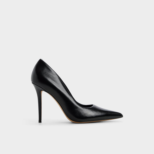 Stasya in Black - Pump, Stiletto heel - Black