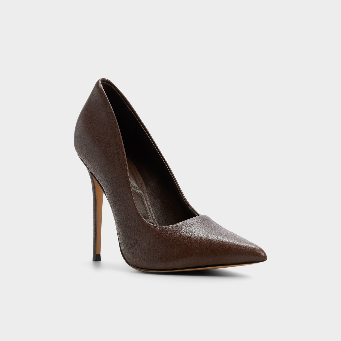 Stasya in Dark Brown - Pump, Stiletto heel - Dark brown