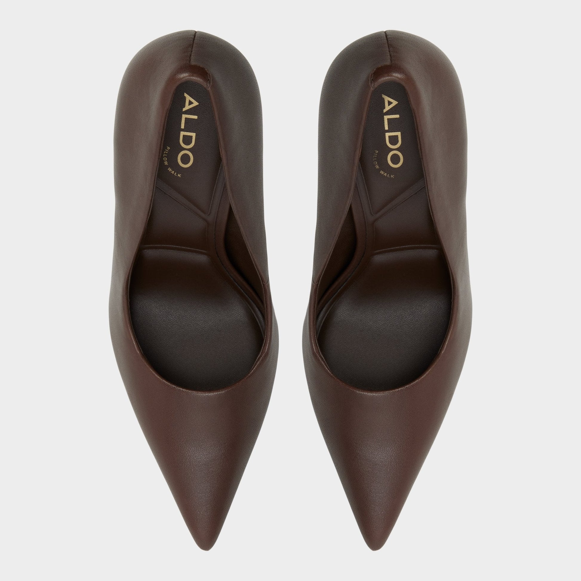 Stasya in Dark Brown - Pump, Stiletto heel - Dark brown