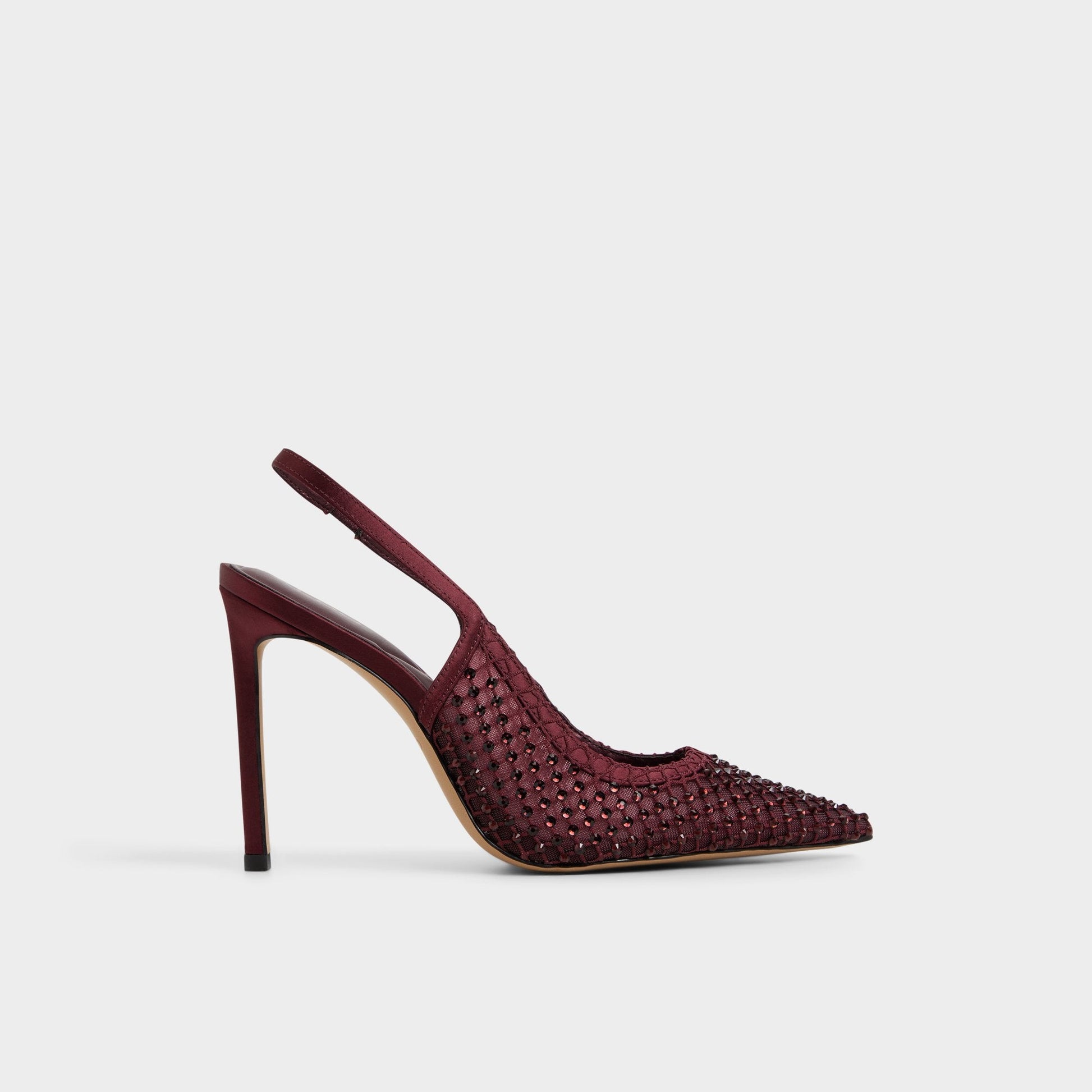 Marciana in Burgundy 14151906 - Slingback heel, Stiletto heel - Burgundy