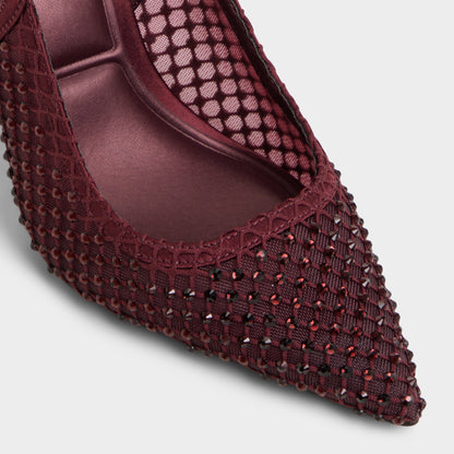 Marciana in Burgundy 14151906 - Slingback heel, Stiletto heel - Burgundy