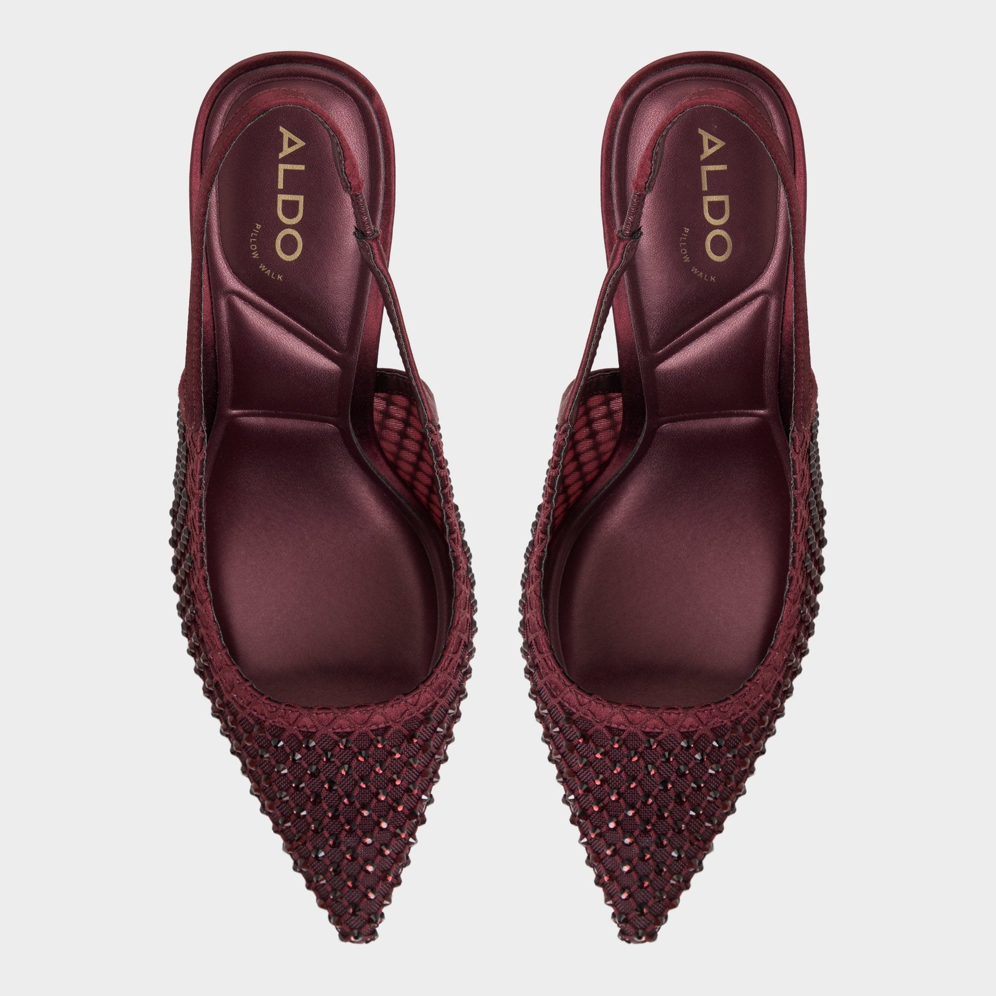 Marciana in Burgundy 14151906 - Slingback heel, Stiletto heel - Burgundy