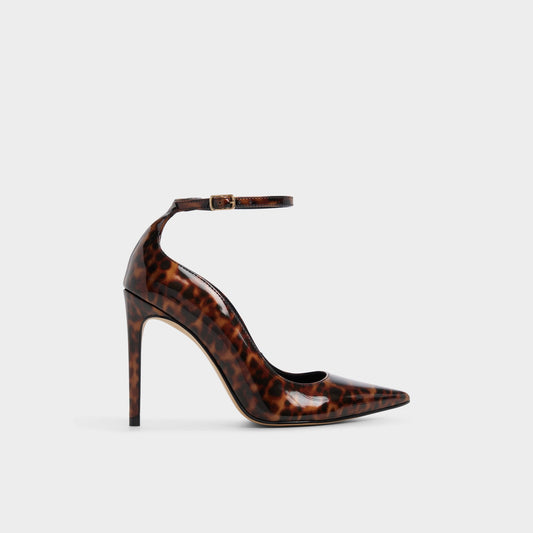 Antigua in Open Brown - Pump, Stiletto heel - Open brown