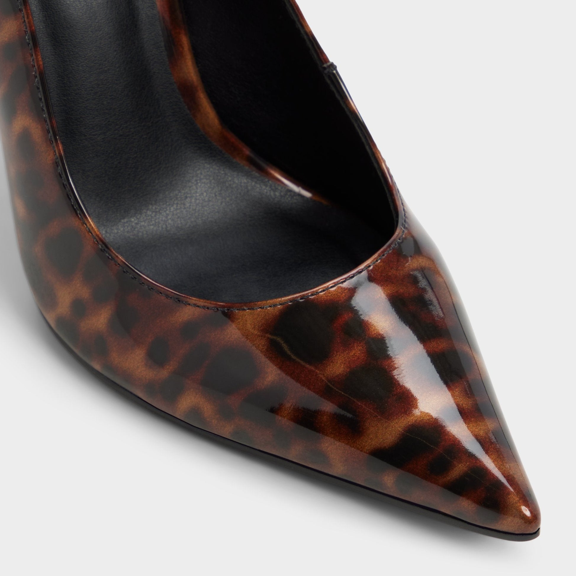 Antigua in Open Brown - Pump, Stiletto heel - Open brown