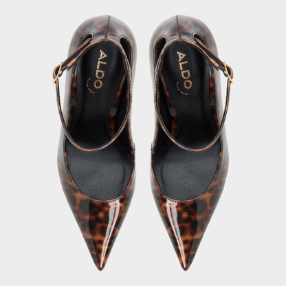 Antigua in Open Brown - Pump, Stiletto heel - Open brown