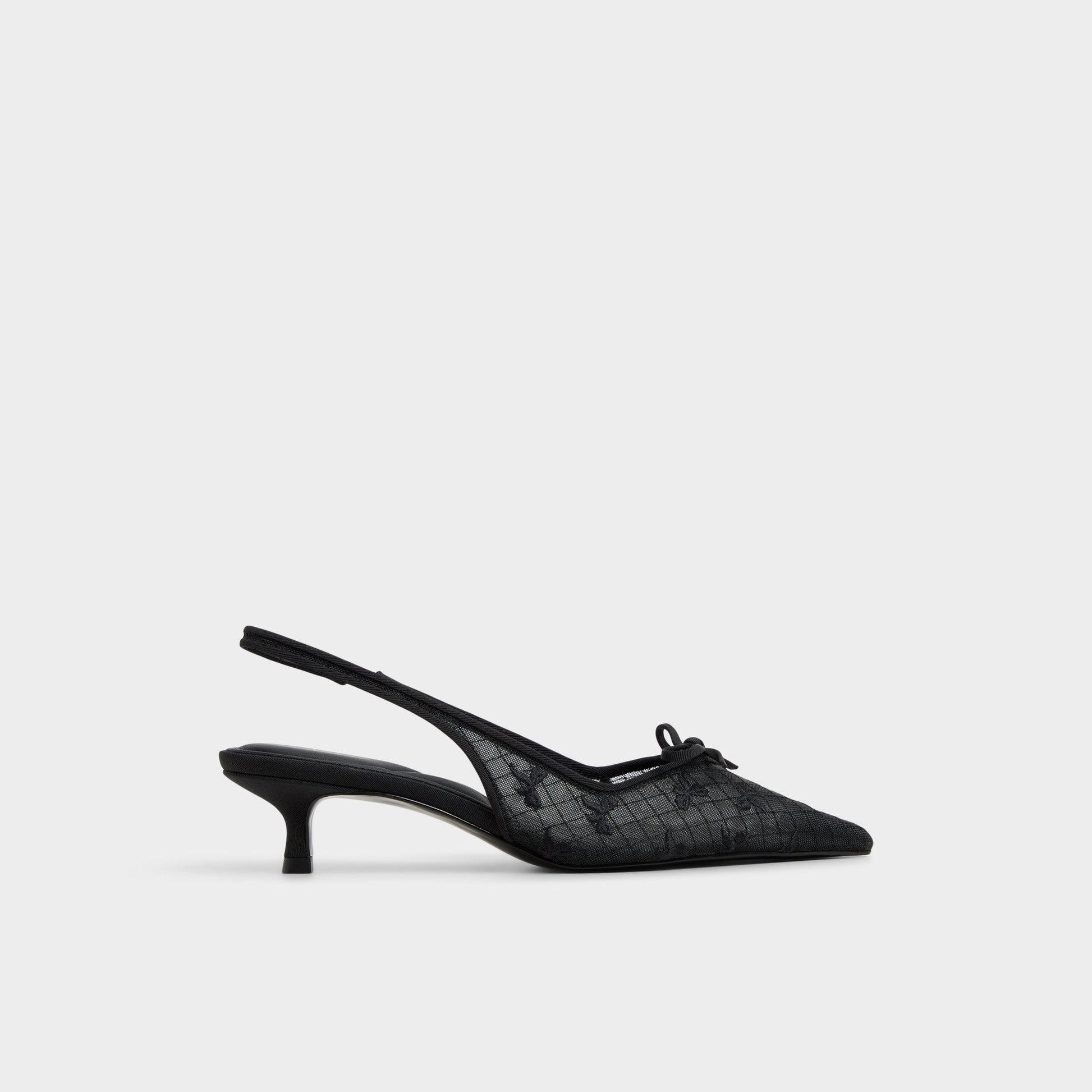 Azaro in Other Black 14151901 - Slingback heel, Kitten heel - Other black